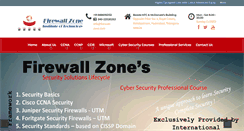 Desktop Screenshot of firewall-zone.com
