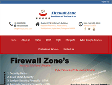 Tablet Screenshot of firewall-zone.com
